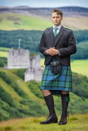 Gent's Deluxe Kilt 31 - 34.5 Waist (MacKay Ancient)