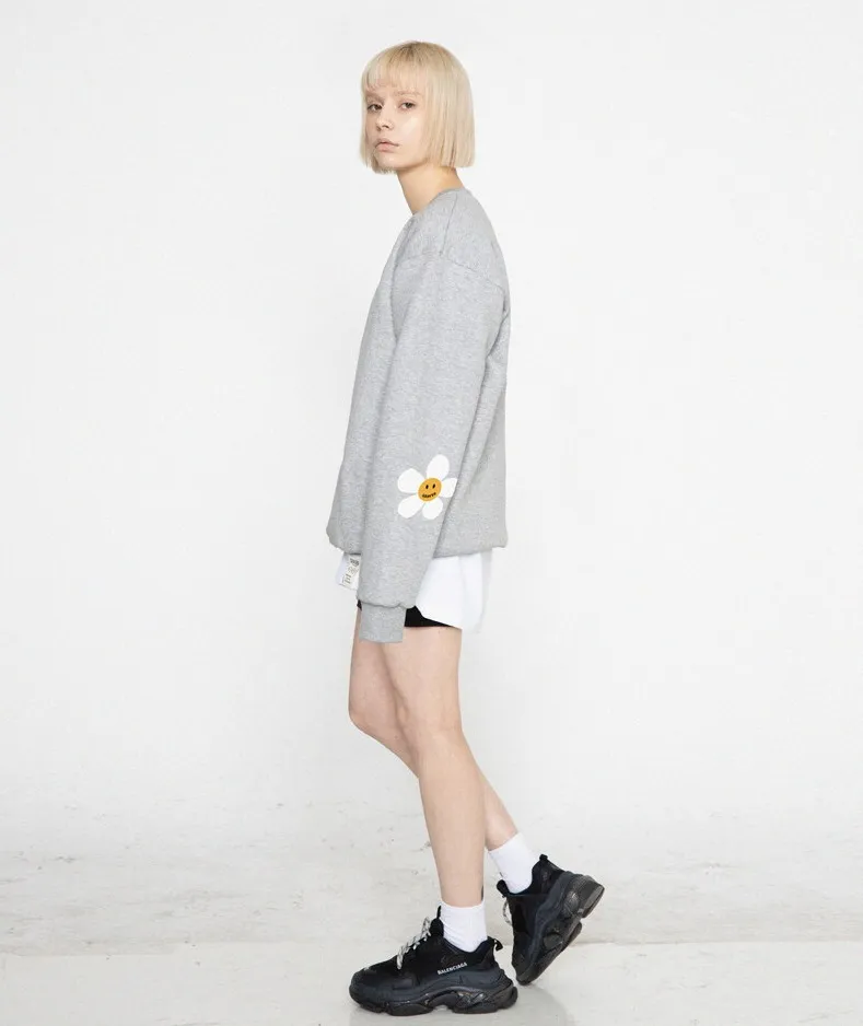 GRAVER  |[GRAVER]★ELBOW FLOWER DOT SWEATSHIRT