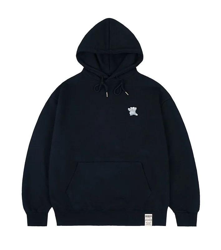 GRAVER  |[GRAVER]★SMALL CLOUD BEAR SMILE HOODIE