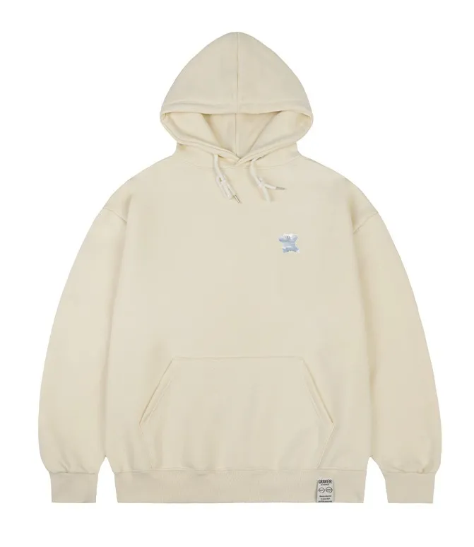 GRAVER  |[GRAVER]★SMALL CLOUD BEAR SMILE HOODIE