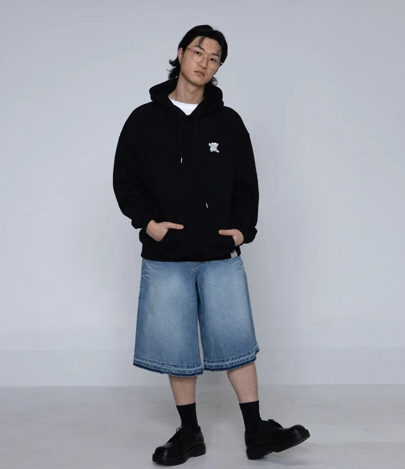 GRAVER  |[GRAVER]★SMALL CLOUD BEAR SMILE HOODIE