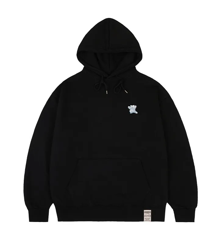 GRAVER  |[GRAVER]★SMALL CLOUD BEAR SMILE HOODIE