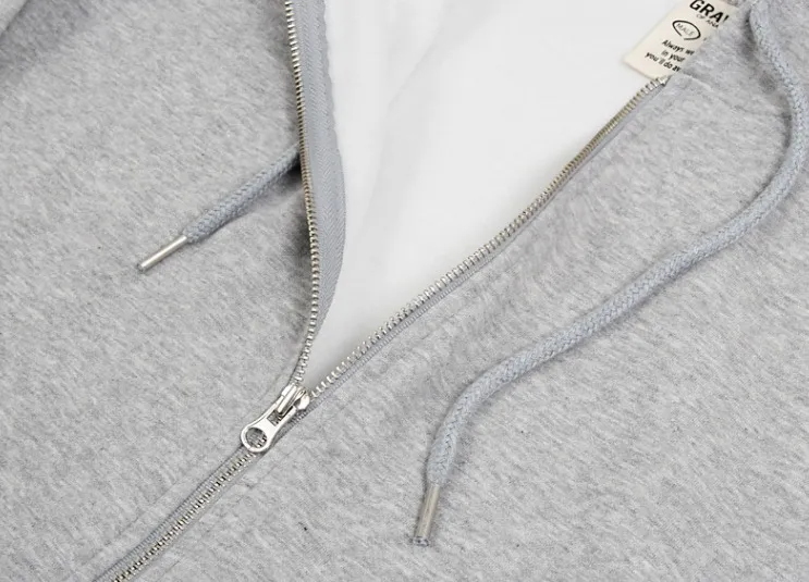 GRAVER  |[GRAVER]★SMALL I HEART SMILE GR HOODED ZIP UP