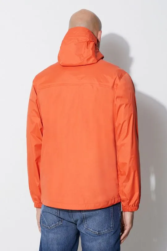 Helly Hansen rain jacket Loke men's orange color