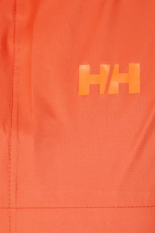 Helly Hansen rain jacket Loke men's orange color