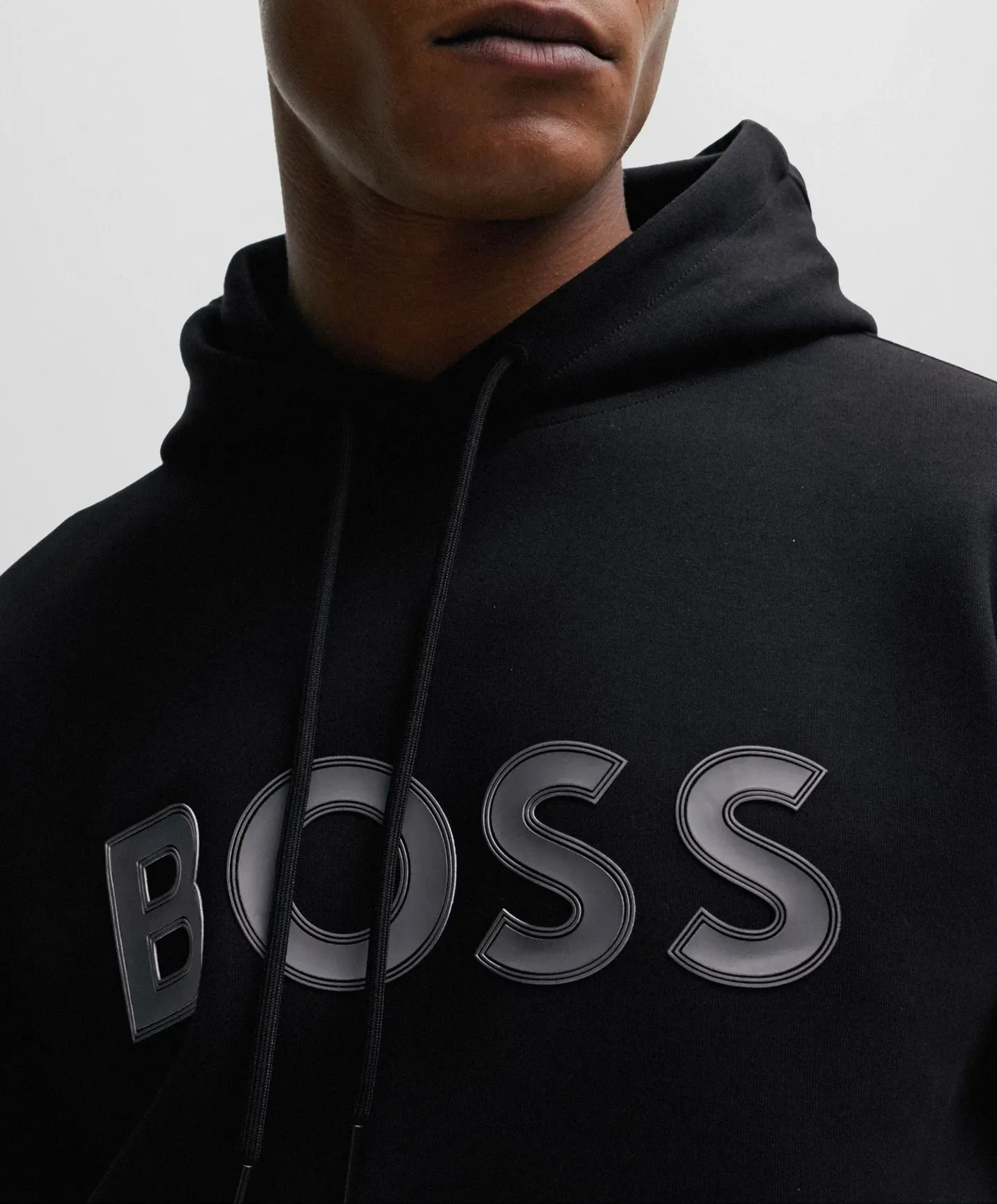 Hugo Boss  |Unisex Street Style Long Sleeves Plain Logo Hoodies