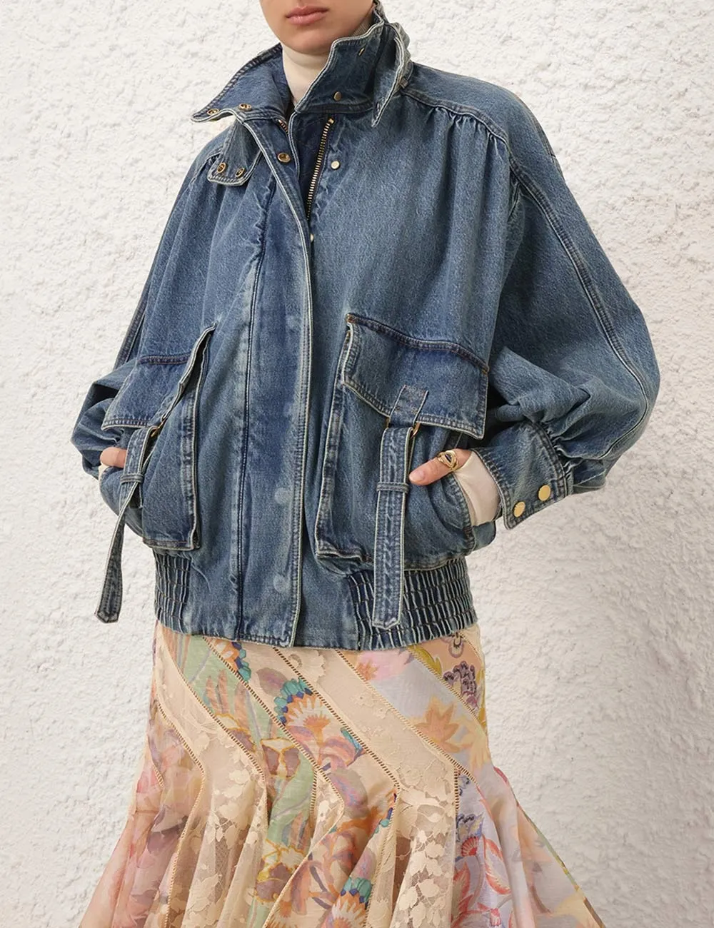 Illustration Denim Jacket