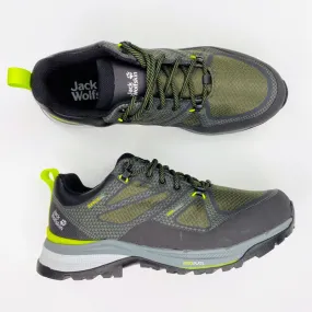 Jack Wolfskin Force Striker Texapore Low - Second Hand Shoes - Men's - Green - 41 | Hardloop