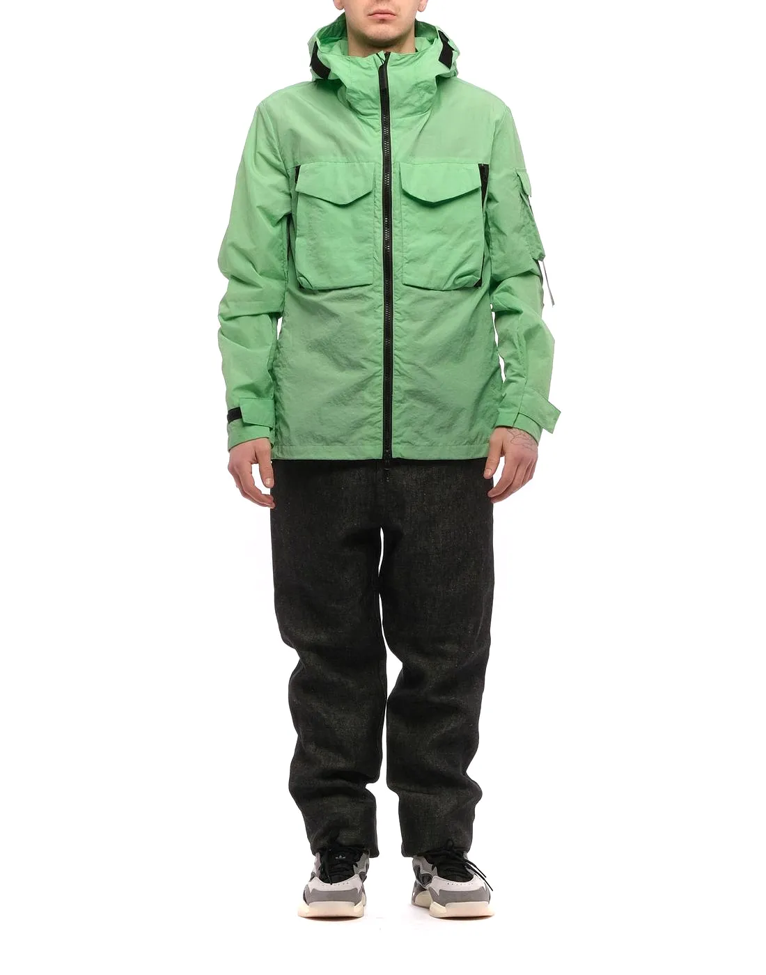 Jacket for man E0TM530AC223 PISTACCHIO GREEN OUTHERE