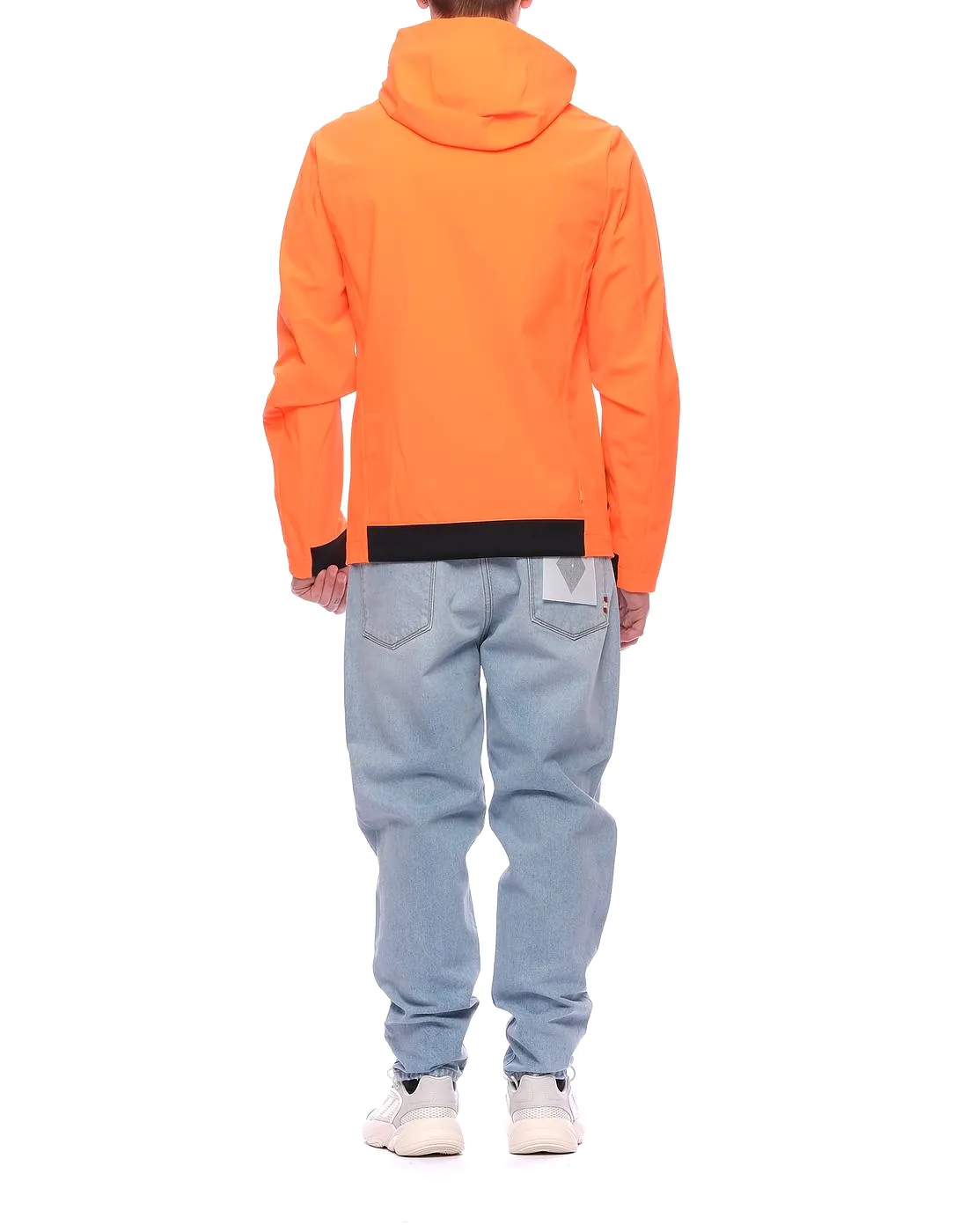 Jacket for man GBS01003 U Orange fluo Suns