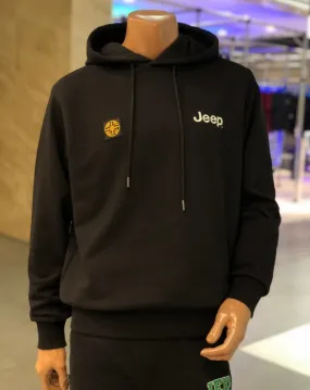 JEEP  |Street Style Long Sleeves Plain Logo Hoodies