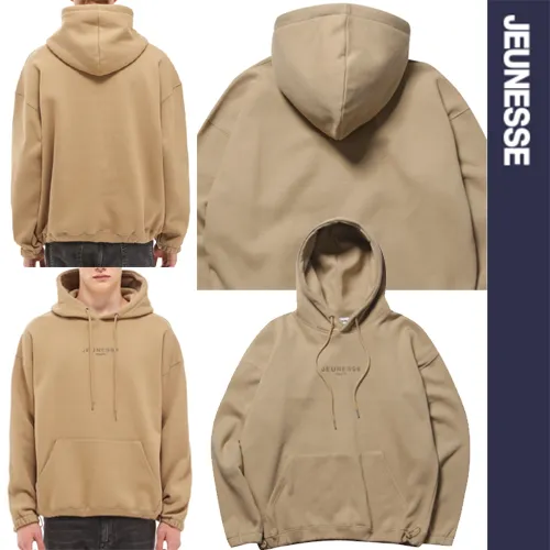 JEUNESSE  |Unisex Street Style Long Sleeves Logo Hoodies