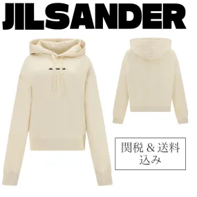 Jil Sander  |Unisex Street Style Long Sleeves Plain Cotton Logo