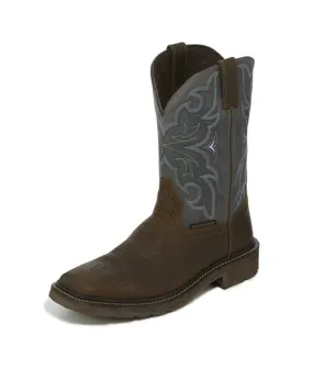 Justin Mens Boots WK4312 11 Amarillo" Brown