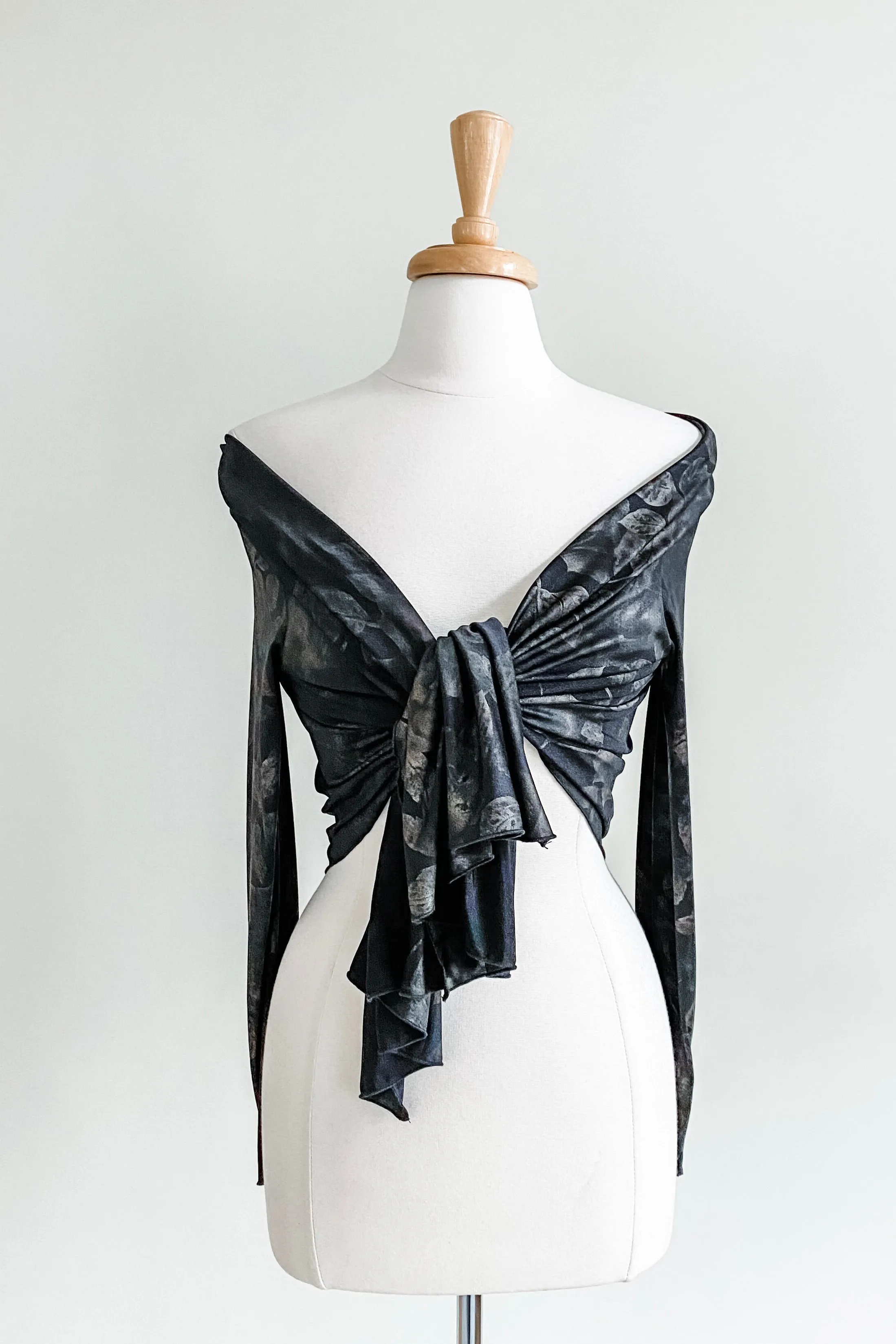 Kerchief Jacket | Foil Floral