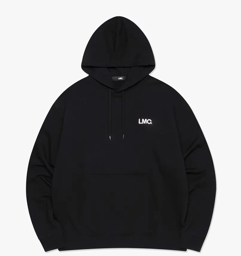 LMC  |Unisex Street Style Long Sleeves Plain Cotton Logo Hoodies