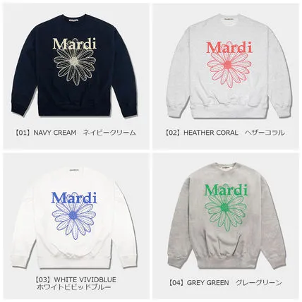 Mardi Mercredi  |Unisex Street Style Plain Logo Hoodies & Sweatshirts