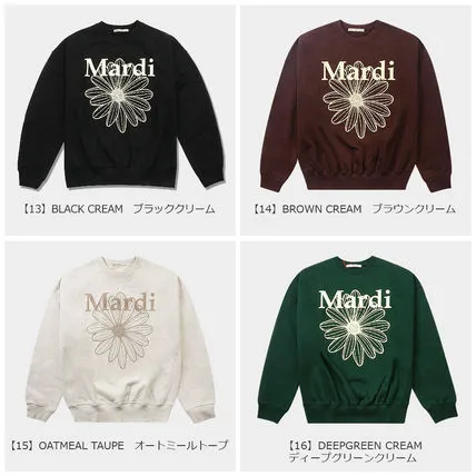 Mardi Mercredi  |Unisex Street Style Plain Logo Hoodies & Sweatshirts