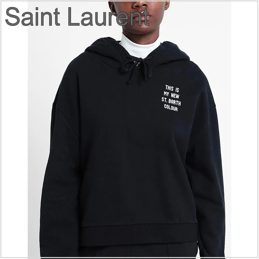 MC2 Saint Barth  |Street Style Long Sleeves Plain Cotton Logo