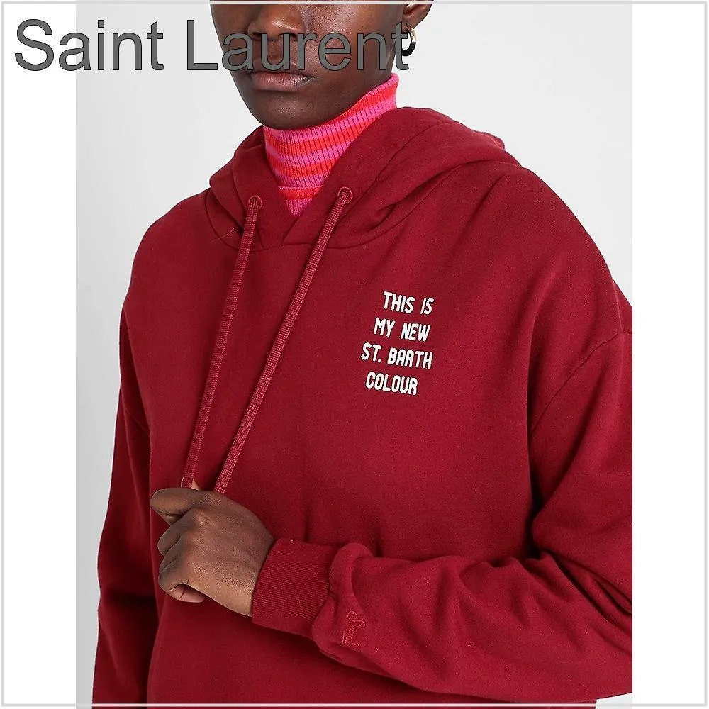 MC2 Saint Barth  |Street Style Long Sleeves Plain Cotton Logo