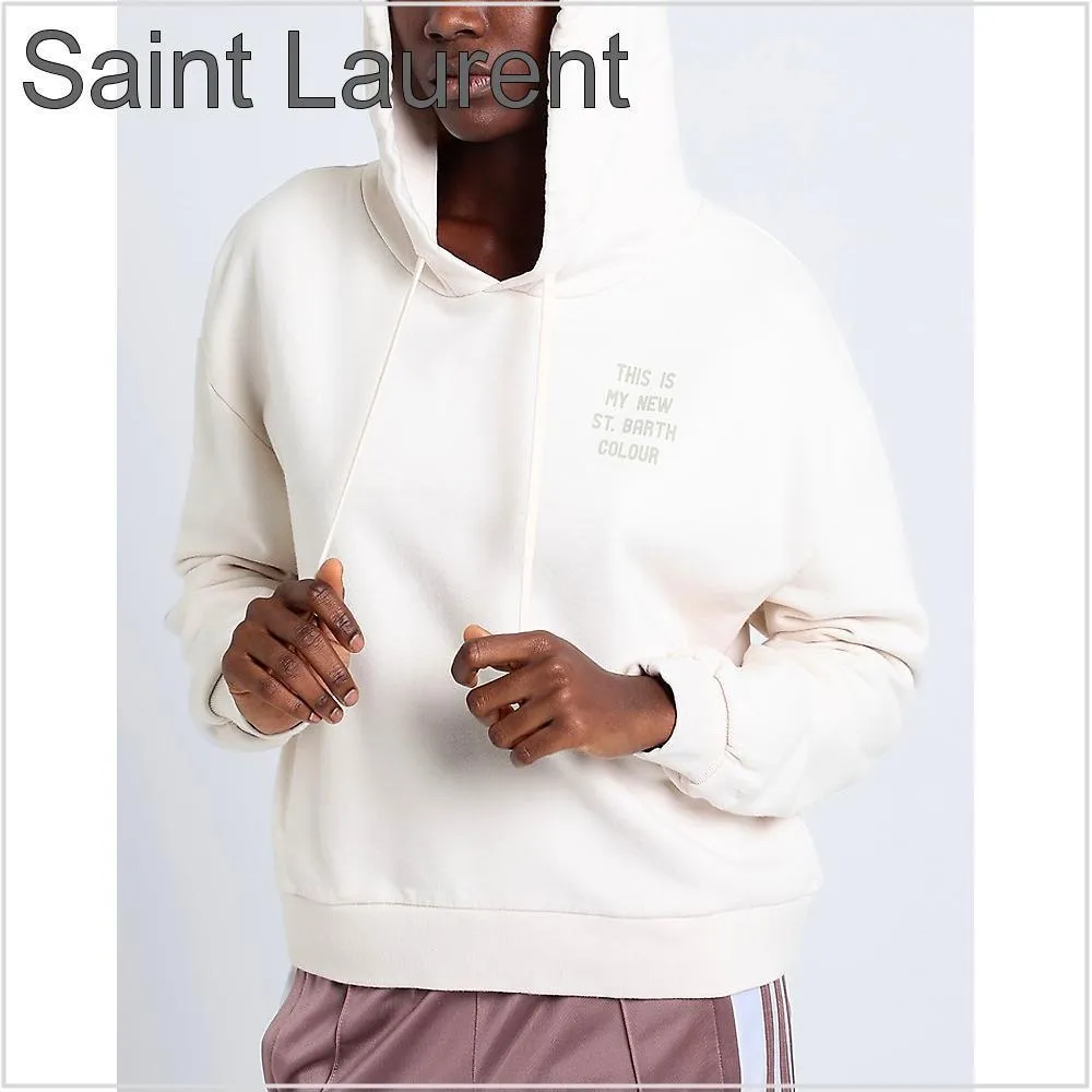 MC2 Saint Barth  |Street Style Long Sleeves Plain Cotton Logo