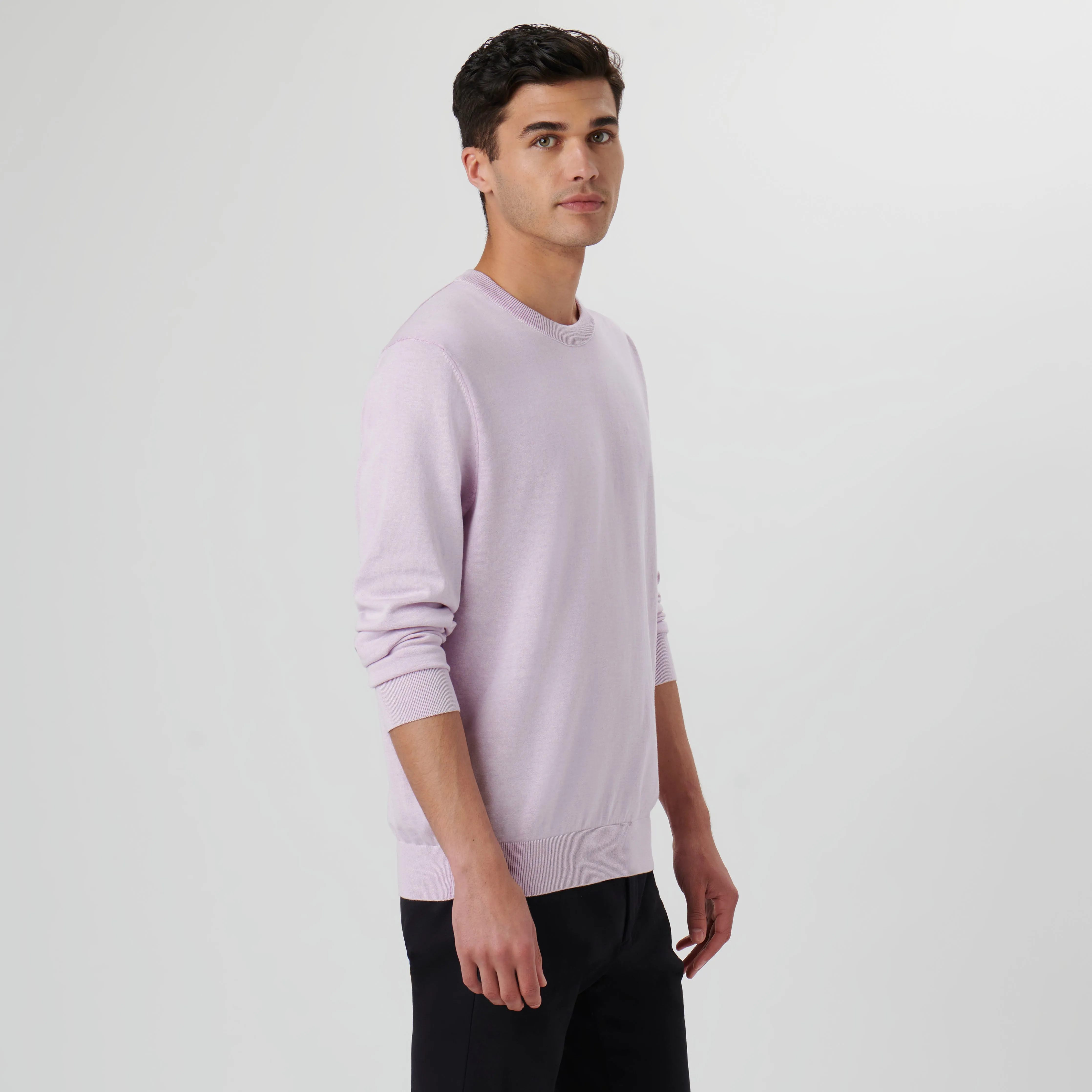 Melange Crew Neck Sweater