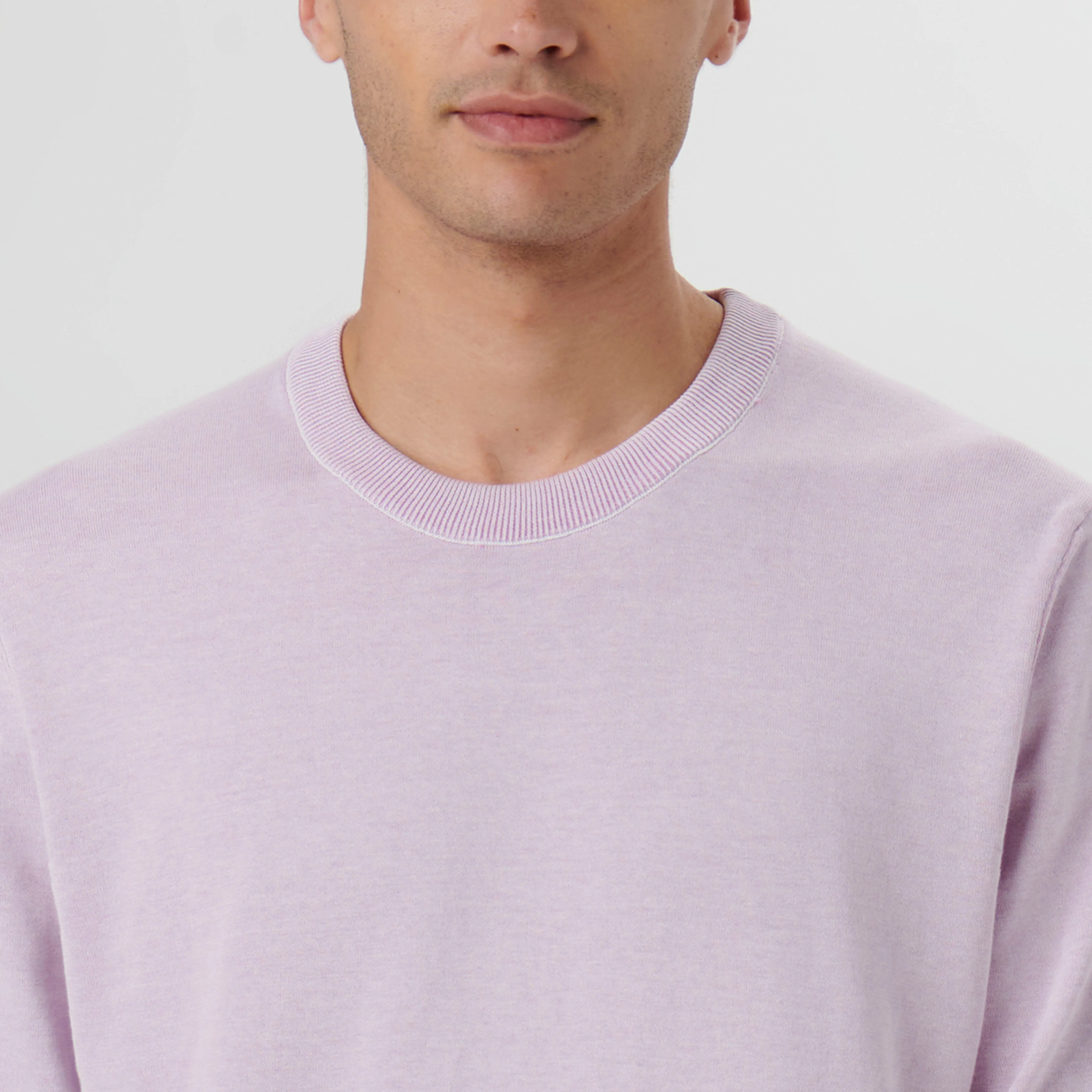 Melange Crew Neck Sweater