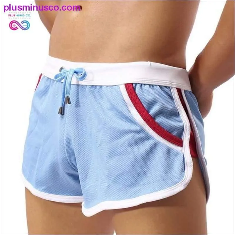 Men Running Shorts Gym Training Sportwear Home Leisure Wear