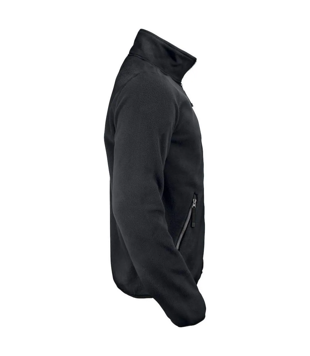 Mens fleece jacket black Jobman