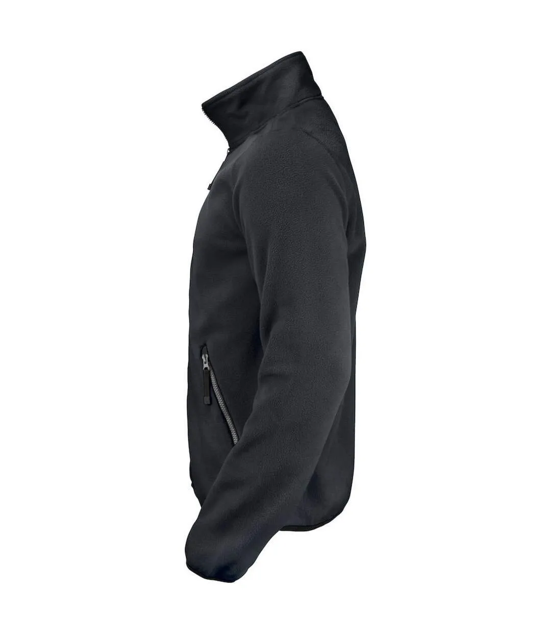 Mens fleece jacket black Jobman