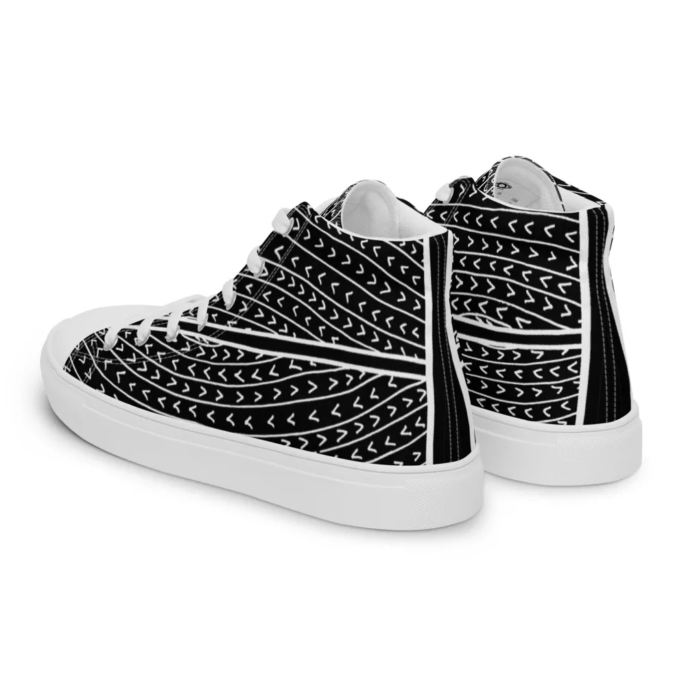 Men’s high top canvas shoes – Magnetic