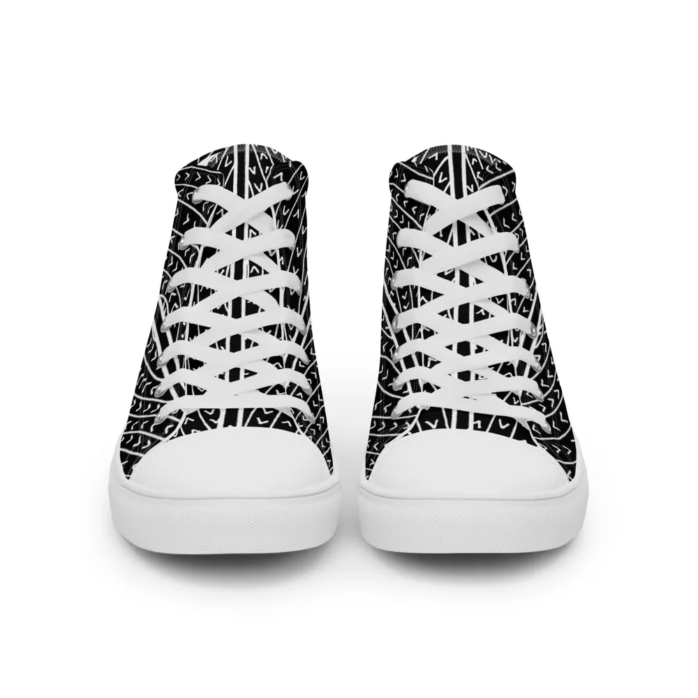 Men’s high top canvas shoes – Magnetic