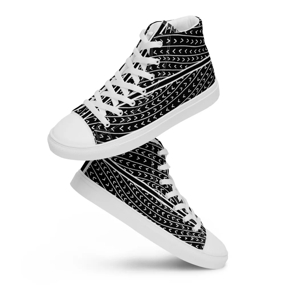 Men’s high top canvas shoes – Magnetic