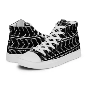 Men’s high top canvas shoes – Plants Teach Movement