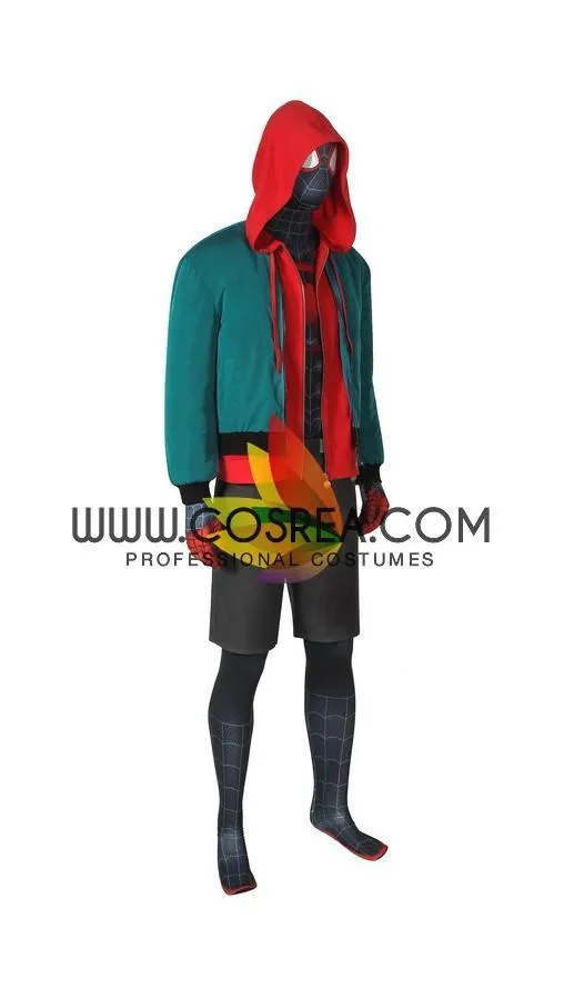 Miles Morales Into The Spider-Verse Complete Cosplay Costume