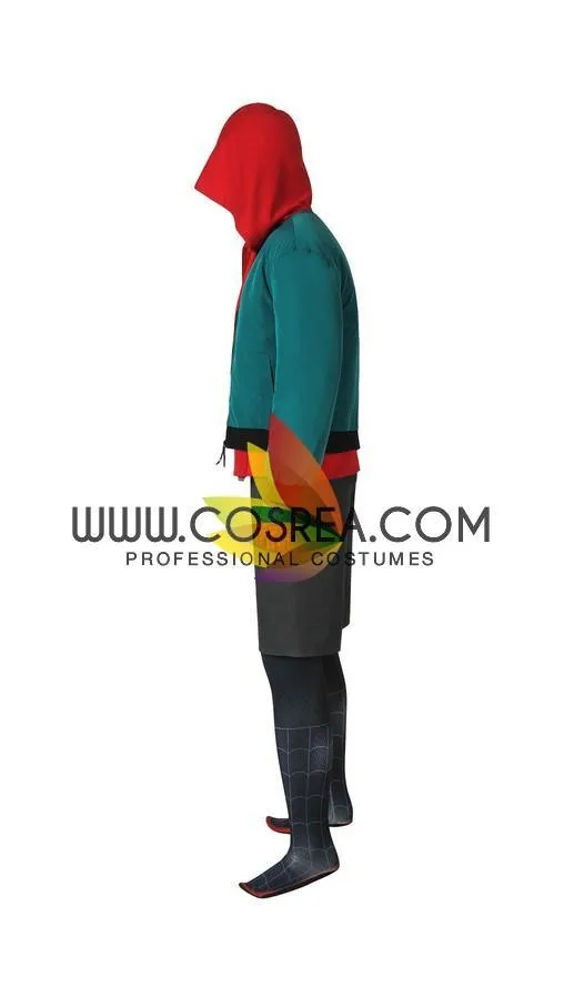 Miles Morales Into The Spider-Verse Complete Cosplay Costume