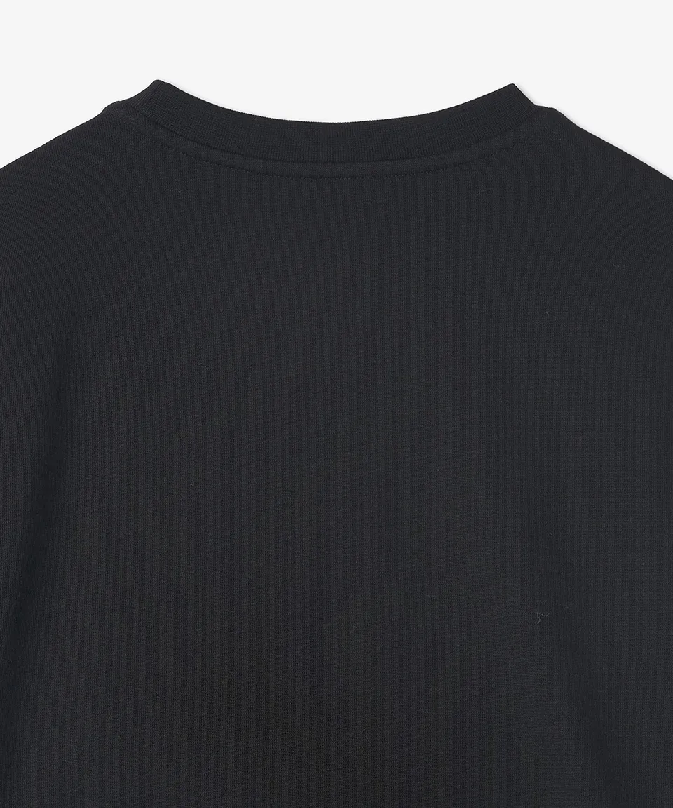 MONCLER  |Crew Neck Street Style Long Sleeves Plain Cotton Logo