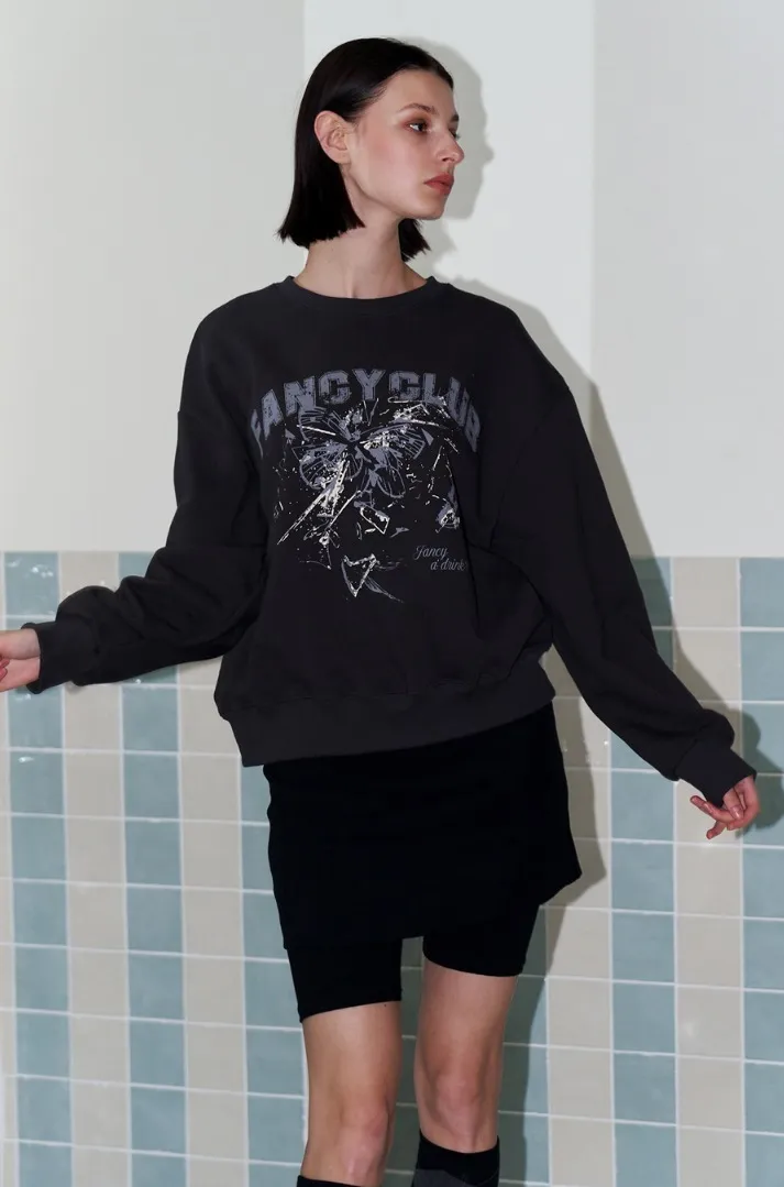 NASTY FANCY CLUB  |Unisex Street Style Logo Hoodies & Sweatshirts