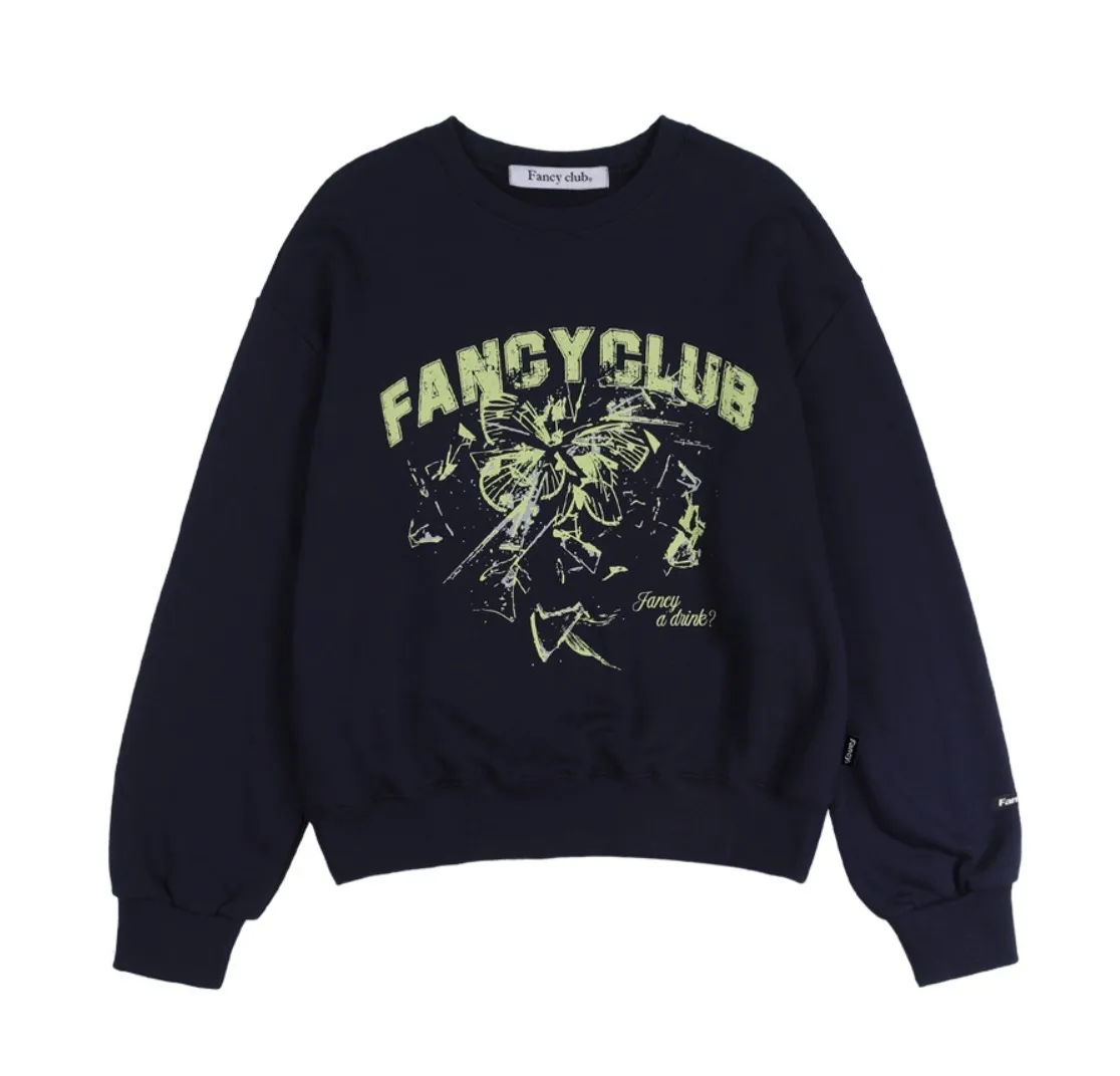 NASTY FANCY CLUB  |Unisex Street Style Logo Hoodies & Sweatshirts