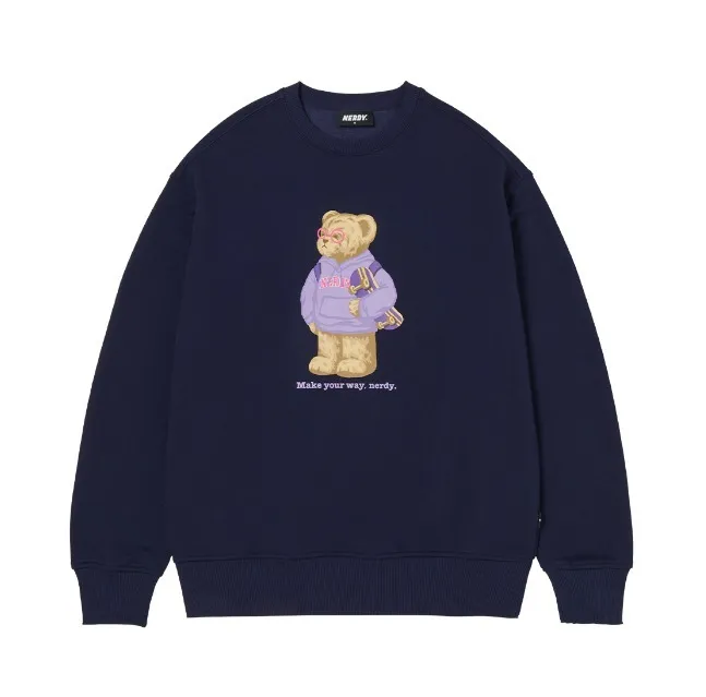 NERDY  |[ NERDY ]★23SS★CLEVER NEDDY SWEATSHIRT