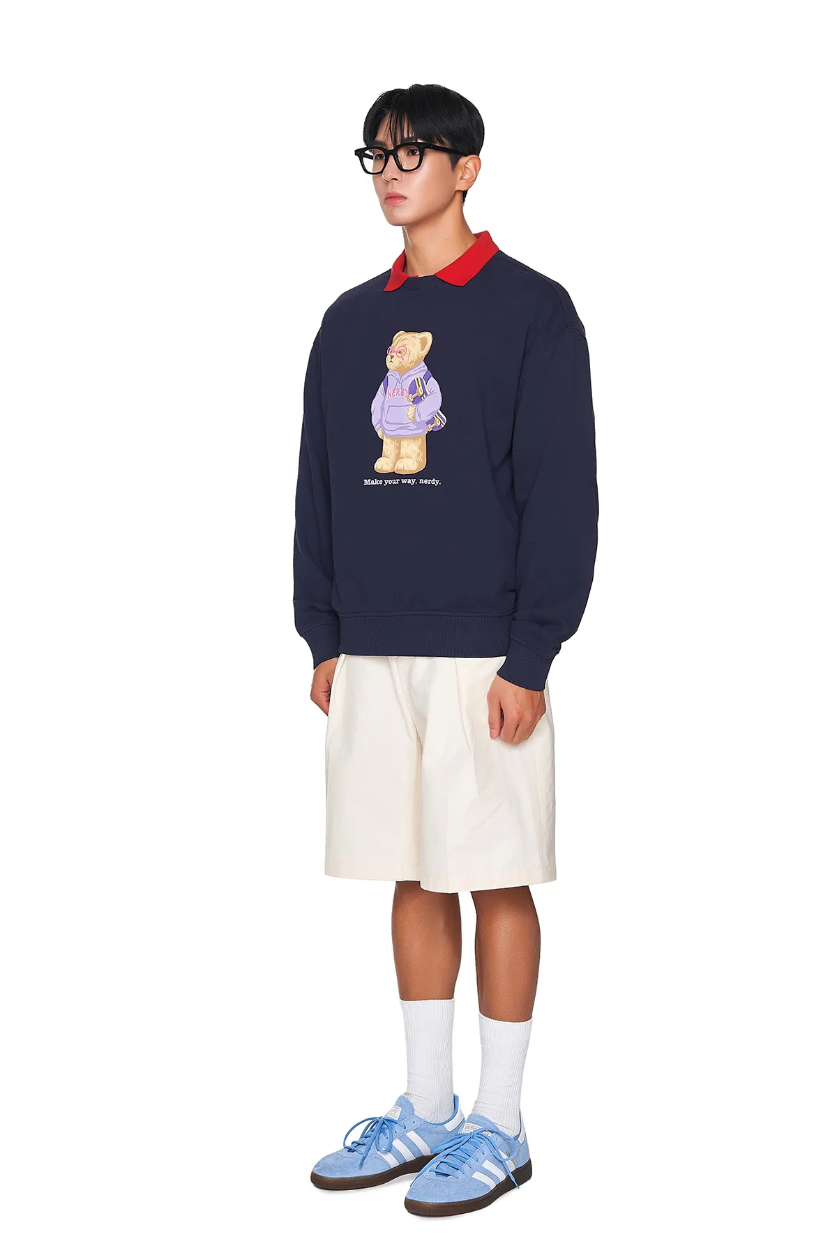 NERDY  |[ NERDY ]★23SS★CLEVER NEDDY SWEATSHIRT