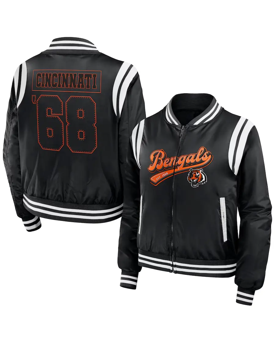 NFL Team Cincinnati Bengals Jacket - William Jacket