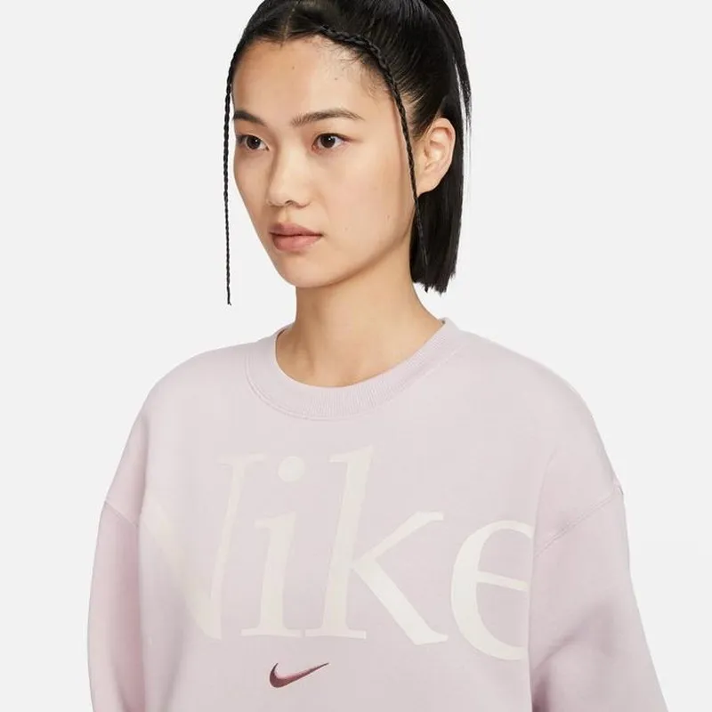 Nike  |Crew Neck Street Style Long Sleeves Plain Cotton Logo