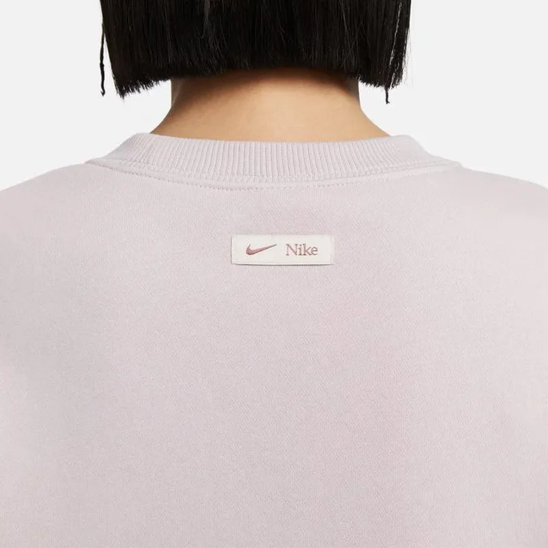 Nike  |Crew Neck Street Style Long Sleeves Plain Cotton Logo