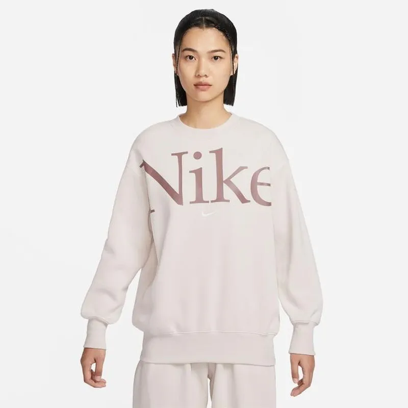 Nike  |Crew Neck Street Style Long Sleeves Plain Cotton Logo