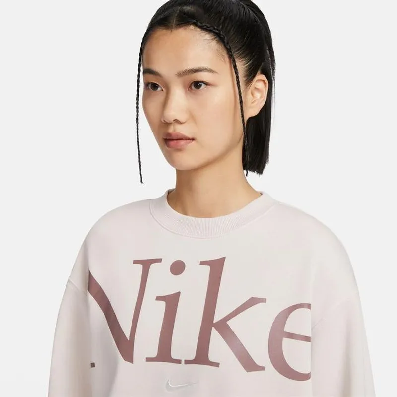 Nike  |Crew Neck Street Style Long Sleeves Plain Cotton Logo