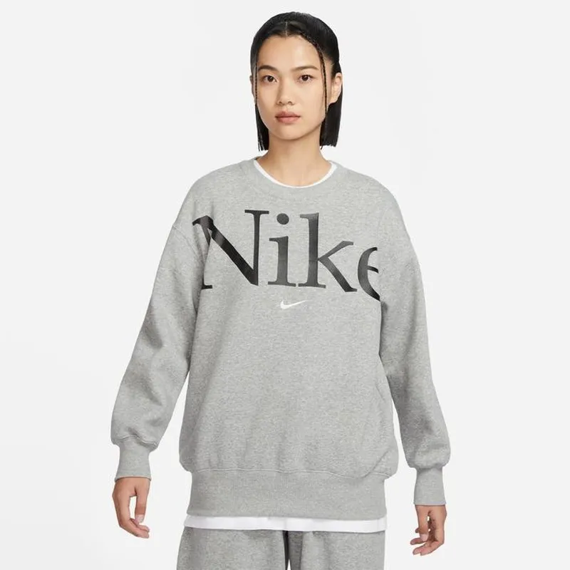 Nike  |Crew Neck Street Style Long Sleeves Plain Cotton Logo