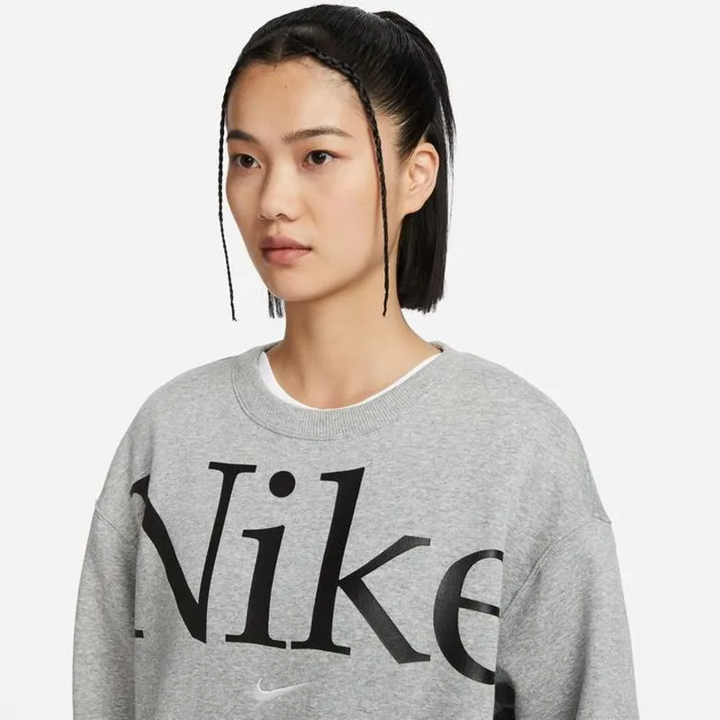 Nike  |Crew Neck Street Style Long Sleeves Plain Cotton Logo