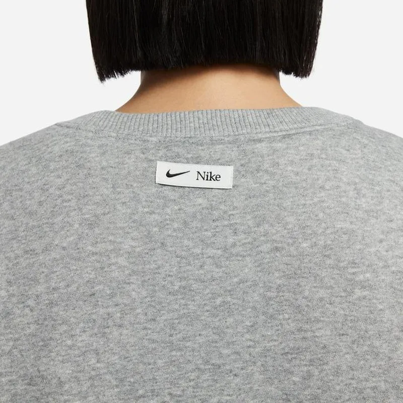 Nike  |Crew Neck Street Style Long Sleeves Plain Cotton Logo