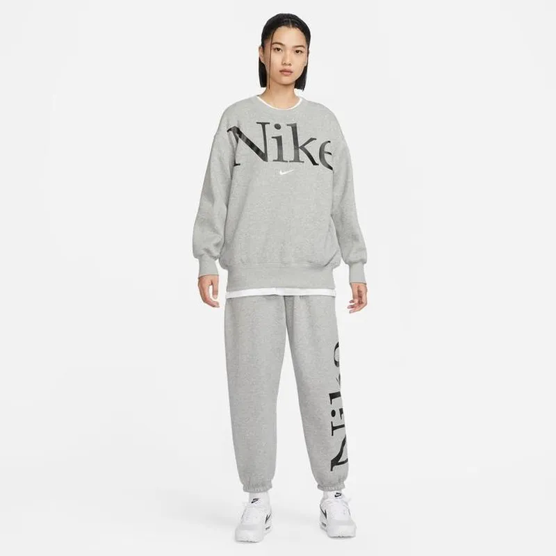 Nike  |Crew Neck Street Style Long Sleeves Plain Cotton Logo